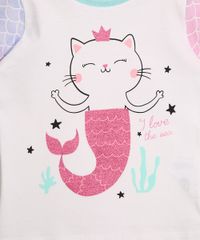 Pijama-Infantil-Gato-Sereia-Manga-Curta-Off-White-9983167-Off_White_2