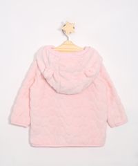 Blusao-Infantil-de-Fleece-Coracoes-com-Capuz-Rosa-Claro-9972431-Rosa_Claro_2