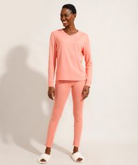 Pijama-Manga-Longa-Decote-V-Rosa-9974115-Rosa_1