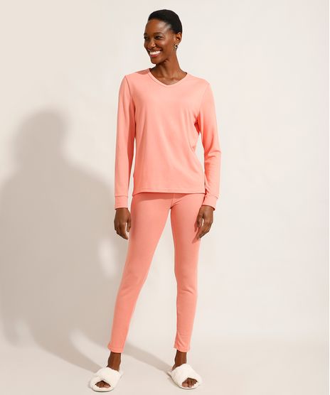 Pijama-Manga-Longa-Decote-V-Rosa-9974115-Rosa_1