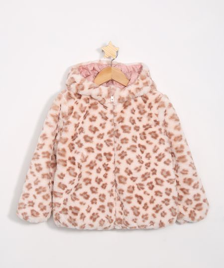Jaqueta-Infantil-de-Pelucia-Estampada-Animal-Print-de-Onca-com-Capuz-Off-White-9972376-Off_White_1