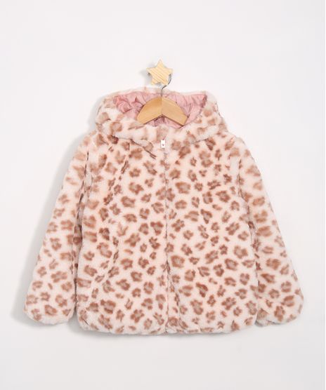 Jaqueta-Infantil-de-Pelucia-Estampada-Animal-Print-de-Onca-com-Capuz-Off-White-9972376-Off_White_1