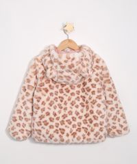 Jaqueta-Infantil-de-Pelucia-Estampada-Animal-Print-de-Onca-com-Capuz-Off-White-9972376-Off_White_2