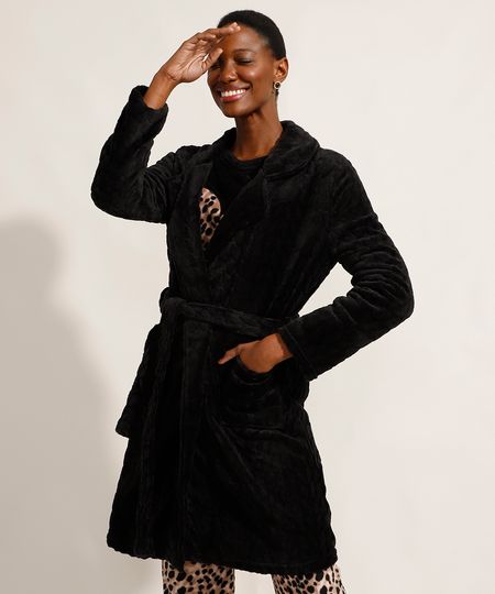 Roupao-de-Fleece-Texturizado-com-Faixa-para-Amarrar-e-Bolsos-Preto-9974121-Preto_1 Roupao-de-Fleece-Texturizado-com-Faixa-para-Amarrar-e-Bolsos-Preto-9974121-Preto_1