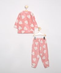 Pijama-Infantil-Tal-Mae-Tal-Filha-de-Fleece-Estampado-de-Coracoes-Manga-Longa-Rosa-9976089-Rosa_2