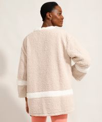 Roupao-de-Fleece-com-Botoes-e-Bolsos-Bege-9974120-Bege_2 Roupao-de-Fleece-com-Botoes-e-Bolsos-Bege-9974120-Bege_2