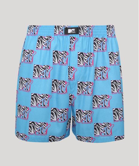 Samba-Cancao-Estampada-MTV-Animal-Print-de-Zebra-Azul-9977412-Azul_1