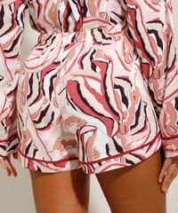 Short-de-Pijama-Feminino-com-Laco-e-Vivo-Contrastante-Rosa-9975187-Rosa_2