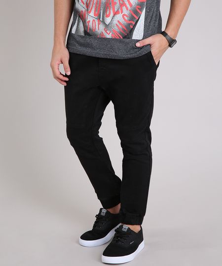 Calca-Masculina-Jogger-com-Bolsos-Preta-9110312-Preto_1