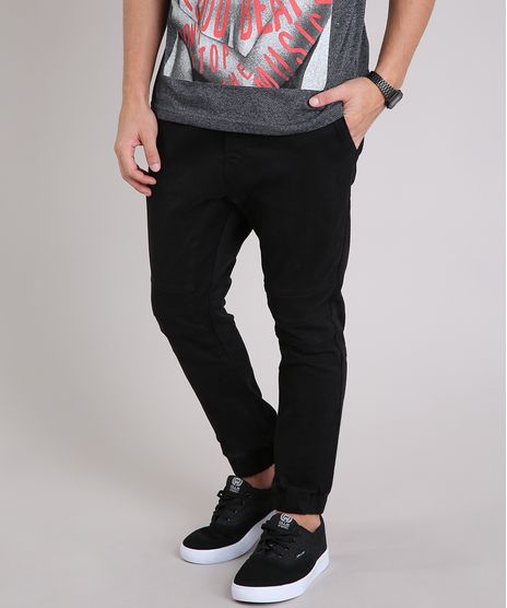 Calca-Masculina-Jogger-com-Bolsos-Preta-9110312-Preto_1