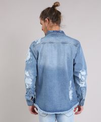 Jaqueta-Jeans-Masculina-Destroyed-Azul-Claro-9166446-Azul_Claro_2 Jaqueta-Jeans-Masculina-Destroyed-Azul-Claro-9166446-Azul_Claro_2