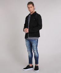 Jaqueta-Masculina-Trucker-de-Sarja-com-Puidos-Preta-9166450-Preto_3