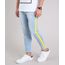 Calca-Jeans-Masculina-Skinny-Cropped-com-Faixa-Lateral-em-Algodao---Sustentavel-Azul-Claro-9211043-Azul_Claro_1