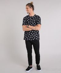 Camiseta-Masculina-Estampada--Rock-Forever--Manga-Curta-Gola-Careca-Preta-9210608-Preto_3