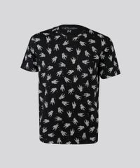 Camiseta-Masculina-Estampada--Rock-Forever--Manga-Curta-Gola-Careca-Preta-9210608-Preto_5