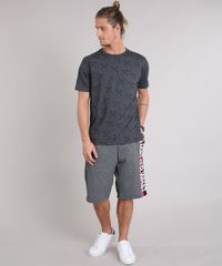 Camiseta-Masculina-Estampada-de-Machados-Manga-Curta-Gola-Careca-Cinza-Mescla-Escuro-9210614-Cinza_Mescla_Escuro_3