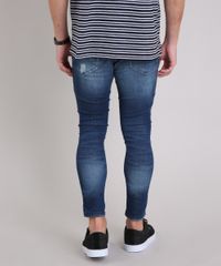 Calca-Jeans-Masculina-Super-Skinny-Cropped-Destroyed-Azul-Escuro-9137830-Azul_Escuro_2