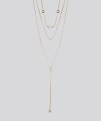 Kit-de-2-Gargantilhas-Choker---Colar-Duplo-Longo-Dourado-8944256-Dourado_1