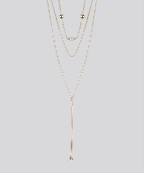 Kit-de-2-Gargantilhas-Choker---Colar-Duplo-Longo-Dourado-8944256-Dourado_1