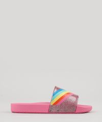 Chinelo-Slide-Infantil-Zaxy-com-Glitter-e-Arco-Iris-Rosa-9232424-Rosa_4
