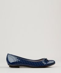 Sapatilha-Feminina-em-Verniz-Matelasse-com-Laco-Azul-Marinho-9050145-Azul_Marinho_1