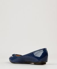 Sapatilha-Feminina-em-Verniz-Matelasse-com-Laco-Azul-Marinho-9050145-Azul_Marinho_3