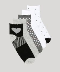 Kit-de-5-Meias-Femininas-Cano-Medio-Estampadas-Multicor-9222301-Multicor_1