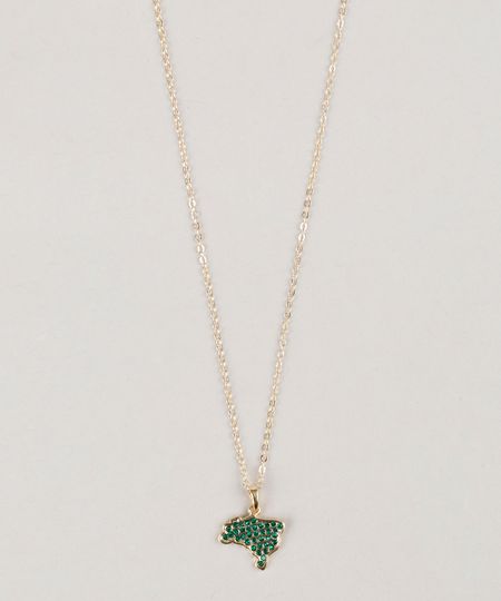 Colar-Feminino-Brasil-com-Strass-Dourado-9218930-Dourado_1