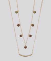 Kit-de-2-Colares-Femininos-com-Pingentes-Dourado-9160657-Dourado_1