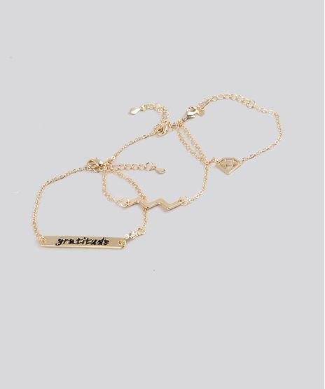 Kit-de-3-Pulseiras-Femininas-Dourada-9160672-Dourado_1