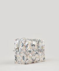 Necessaire-Feminina-Estampada-de-Bichos-Cinza-9229316-Cinza_2