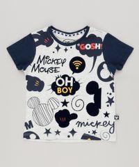 Camiseta-Infantil-Mickey-Manga-Curta-Gola-Careca-Cinza-Mescla-Claro-8697938-Cinza_Mescla_Claro_1