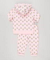 Conjunto-Infantil-de-Blusao-Estampado-Margarida-com-Capuz---Calca-em-Moletom-de-Algodao---Sustentavel-Rosa-Claro-9083894-Rosa_Claro_2