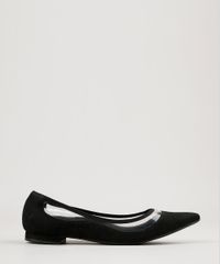 Sapatilha-Feminina-Bico-Fino-Vizzano-com-Recorte-Transparente-em-Suede-Preta-9225431-Preto_1