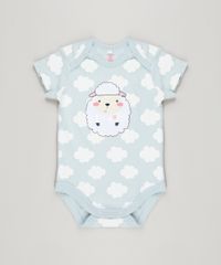 Body-Infantil-Ovelha-Estampado-de-Nuvens-Manga-Curta-Decote-Redondo-em-Algodao---Sustentavel-Azul-Claro-8941315-Azul_Claro_1