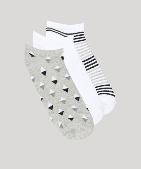 Kit-de-3-Meias-Femininas-Cano-Baixo-Estampadas--Multicor-9217616-Multicor_1