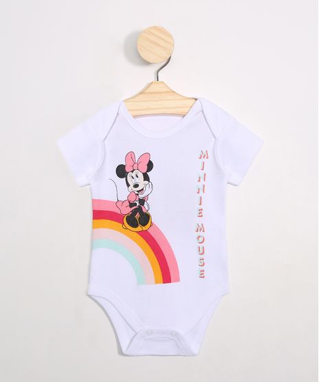 Body-Infantil-Minnie-Arco-Iris-Manga-Curta-Decote-Redondo-Off-White-9969843-Off_White_1