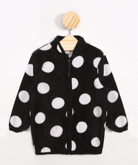 Blusao-Infantil-de-Fleece-Estampado-de-Poa-Preto-9972433-Preto_1