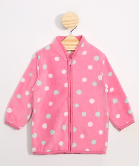 Blusao-Infantil-de-Fleece-Estampado-de-Poa-Pink-9972435-Pink_1
