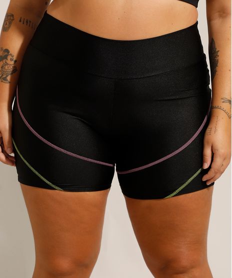 Bermuda-Plus-Size-Ciclista-Esportiva-Ace-com-Pespontos-Preta-9990473-Preto_1