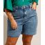 Bermuda-Plus-Size-Jeans-Marmorizada-Cintura-Alta-com-Barra-Desfiada-Azul-Medio-9994989-Azul_Medio_1