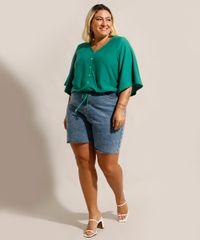 Bermuda-Plus-Size-Jeans-Marmorizada-Cintura-Alta-com-Barra-Desfiada-Azul-Medio-9994989-Azul_Medio_3