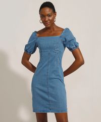 Vestido-Tal-Mae-Tal-Filha-Jeans-Curto-Manga-Bufante-Decote-Reto-Azul-Escuro-9991175-Azul_Escuro_1