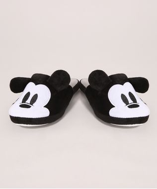 Pantufa-Infantil-Aberta-Mickey-com-Orelhinhas-e-Antiderrapante-Preta-9974681-Preto_1
