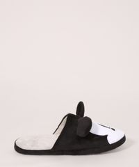 Pantufa-Infantil-Aberta-Mickey-com-Orelhinhas-e-Antiderrapante-Preta-9974681-Preto_2