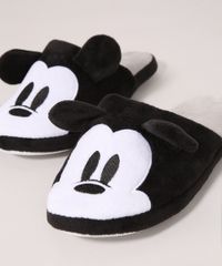 Pantufa-Infantil-Aberta-Mickey-com-Orelhinhas-e-Antiderrapante-Preta-9974681-Preto_3
