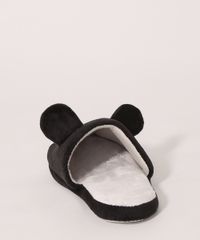 Pantufa-Infantil-Aberta-Mickey-com-Orelhinhas-e-Antiderrapante-Preta-9974681-Preto_4
