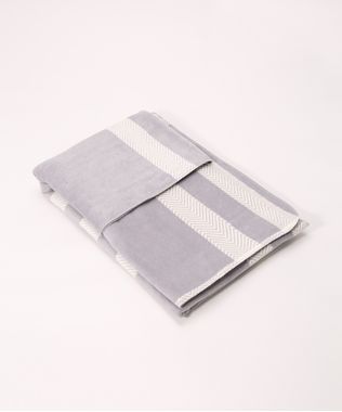 Poncho-de-Fleece-Dupla-Face-Estampado-Xadrez-Cinza-Mescla-9834500-Cinza_Mescla_1