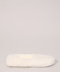 Pantufa-Infantil-de-Pelucia-com-Antiderrapante-Off-White-9974687-Off_White_2