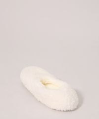 Pantufa-Infantil-de-Pelucia-com-Antiderrapante-Off-White-9974687-Off_White_4